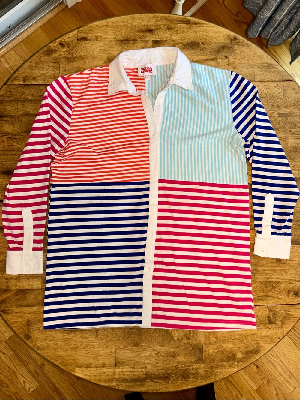 Oxford Tunic Button-Down Shirt